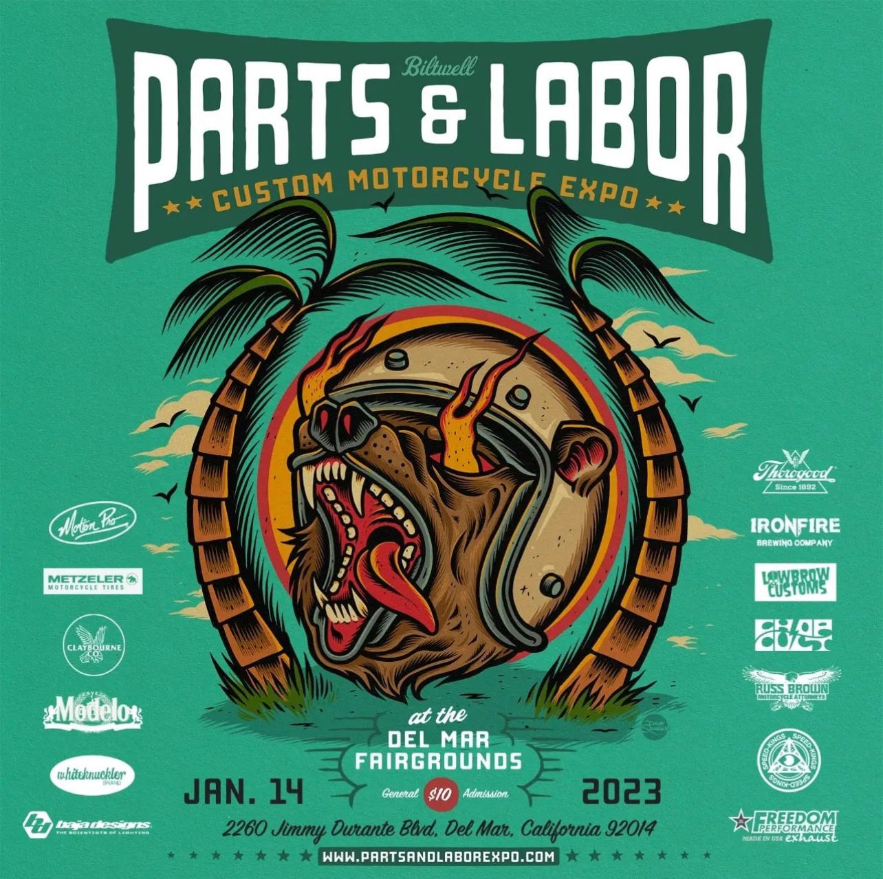 PARTS AND LABOR Huckleberry Brand