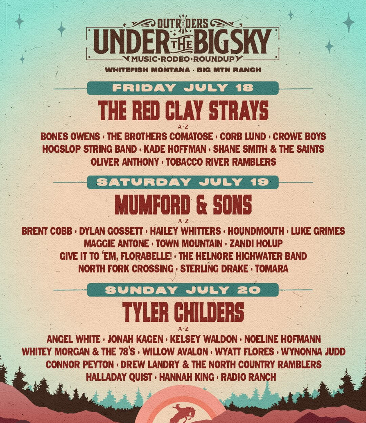 UNDER THE BIG SKY FESTIVAL