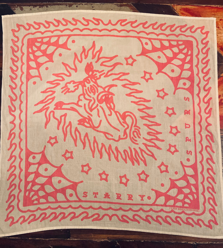 STARRY SPURS BANDANA