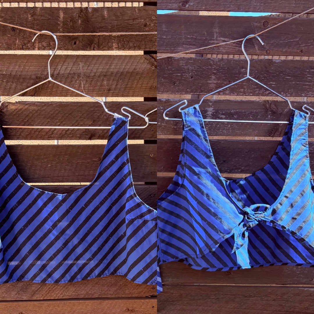 BANDANA TIE BACK TOPS