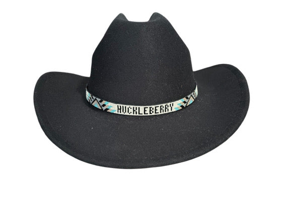 HUCKLEBERRY BEADED HAT BAND