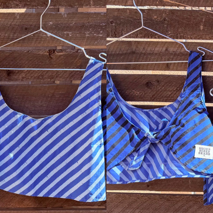 BANDANA TIE BACK TOPS