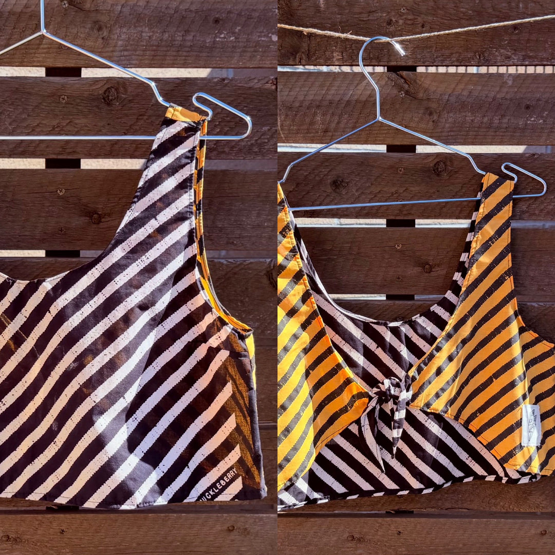 BANDANA TIE BACK TOPS