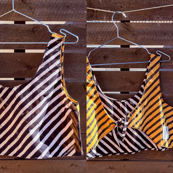 BANDANA TIE BACK TOPS