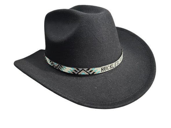 HUCKLEBERRY BEADED HAT BAND