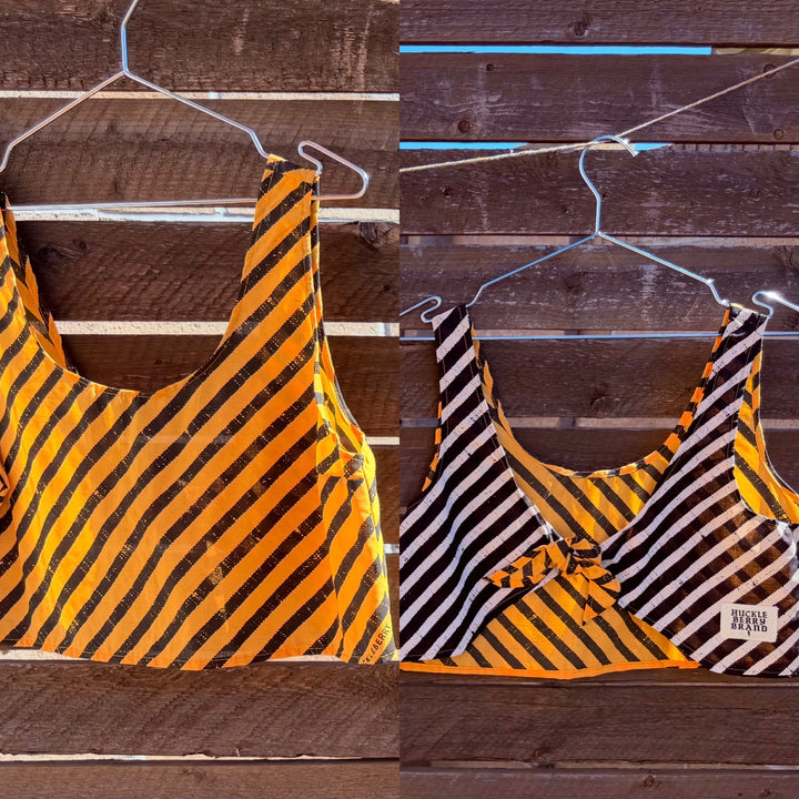 BANDANA TIE BACK TOPS