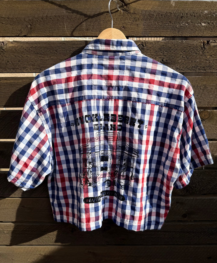 COWGIRL CROP - RED WHITE & BLUE