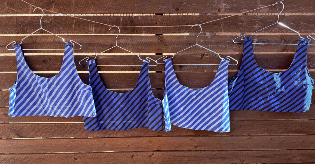 BANDANA TIE BACK TOPS