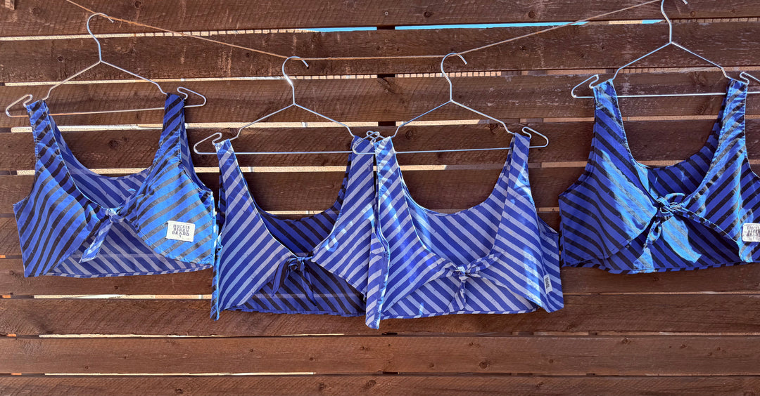 BANDANA TIE BACK TOPS