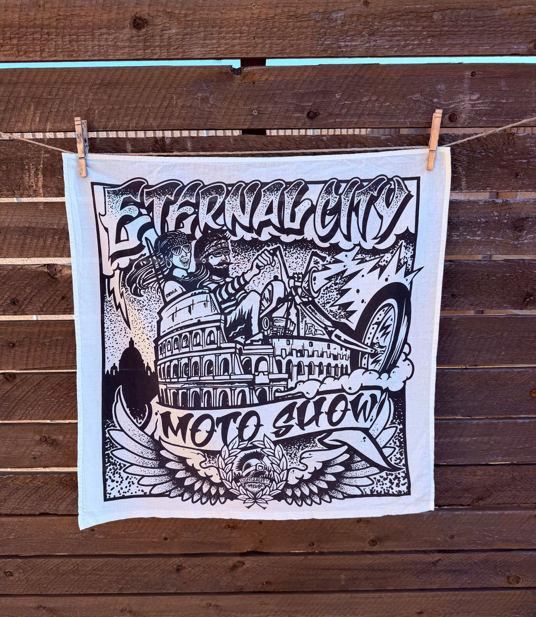 ETERNAL CITY MOTO SHOW ROME 2026 BANDANA