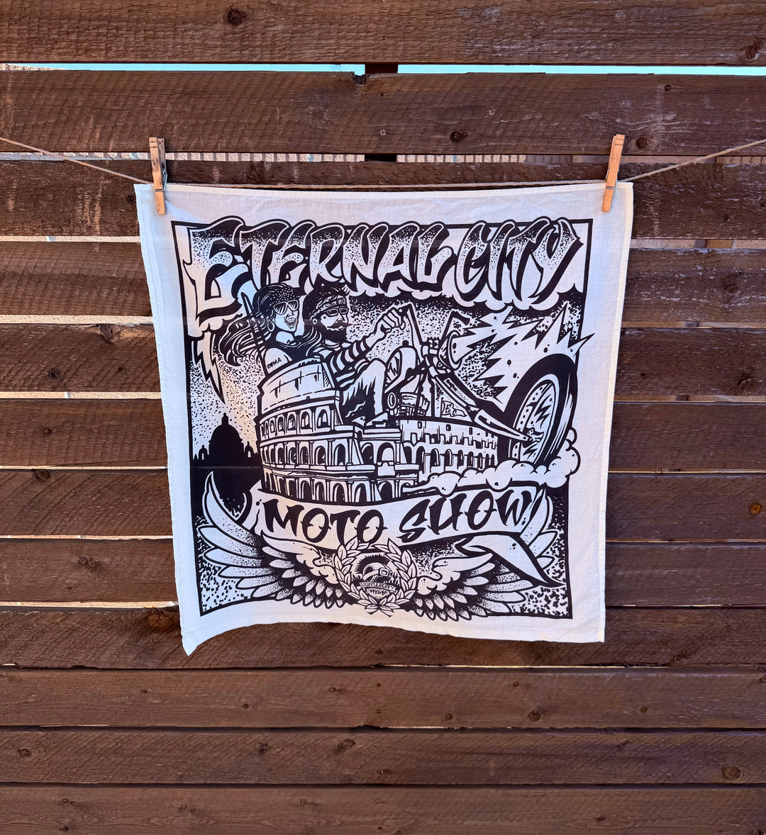 ETERNAL CITY MOTO SHOW ROME 2026 BANDANA