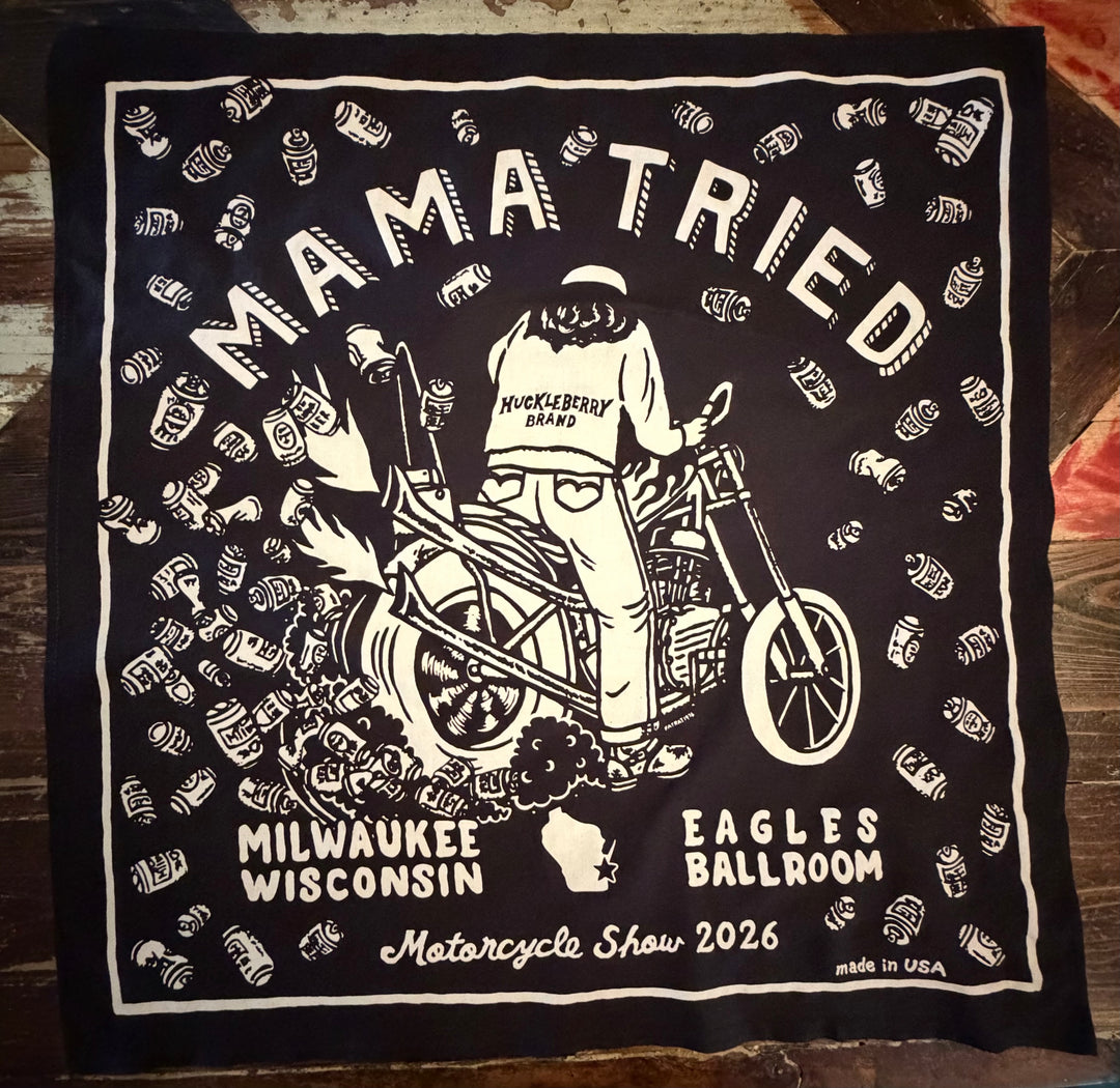 MAMA TRIED BEER BURNOUT 2026 BANDANA