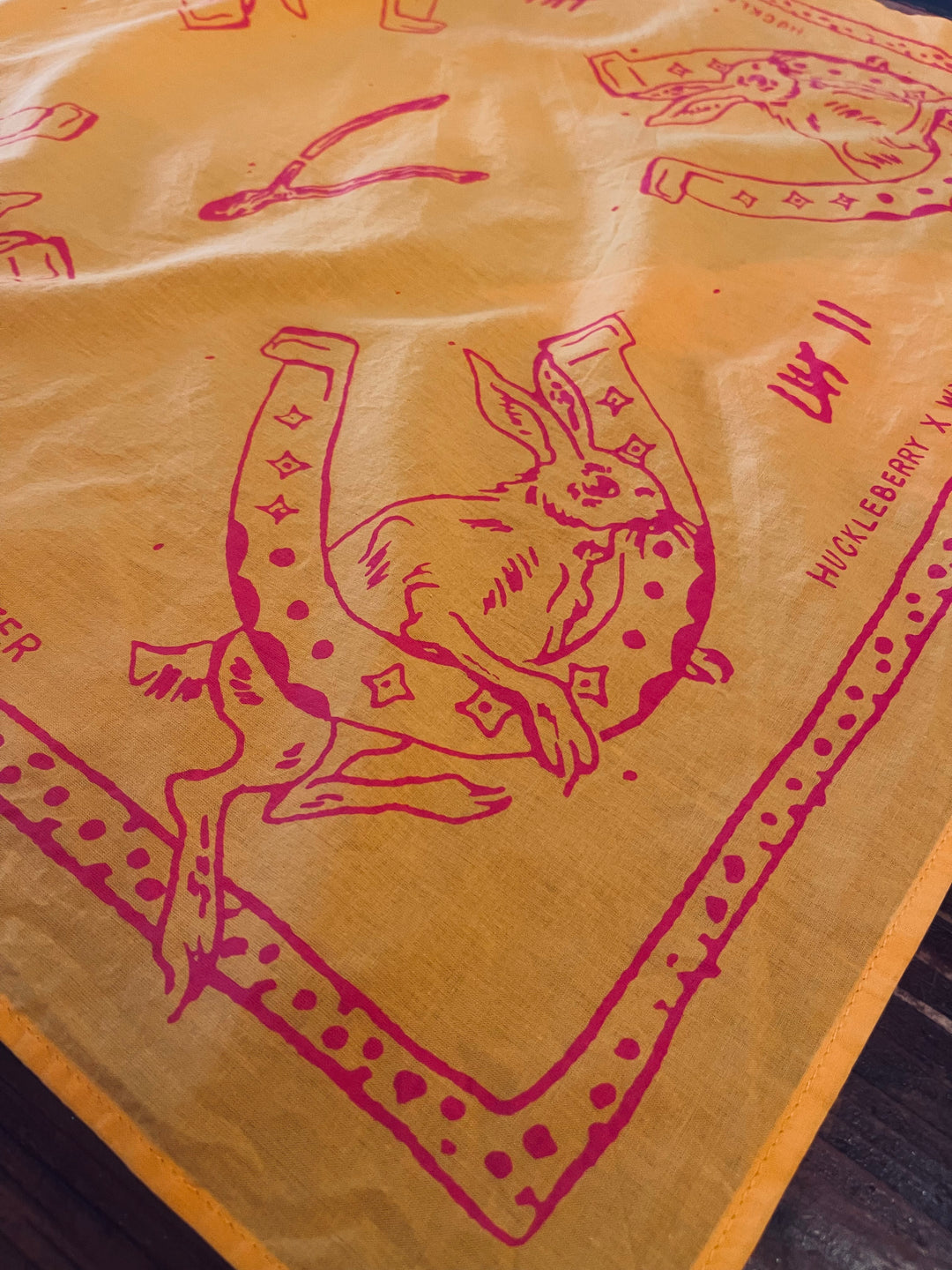 LUCKY RABBIT BANDANA
