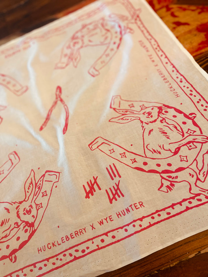 LUCKY RABBIT BANDANA