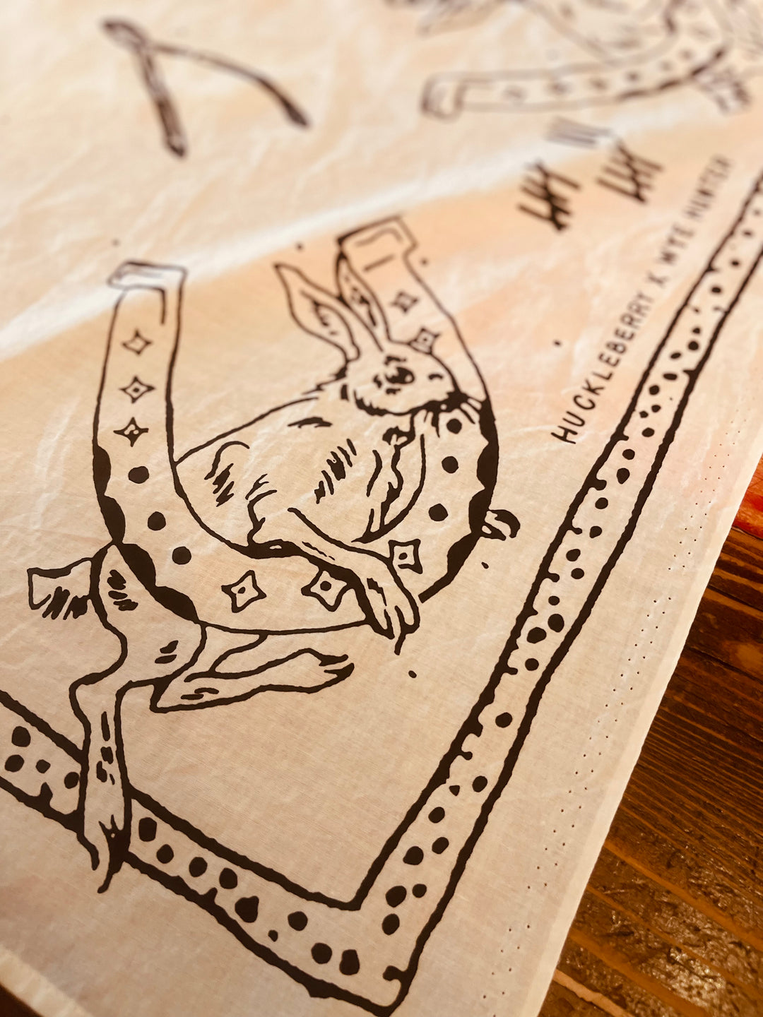 LUCKY RABBIT BANDANA