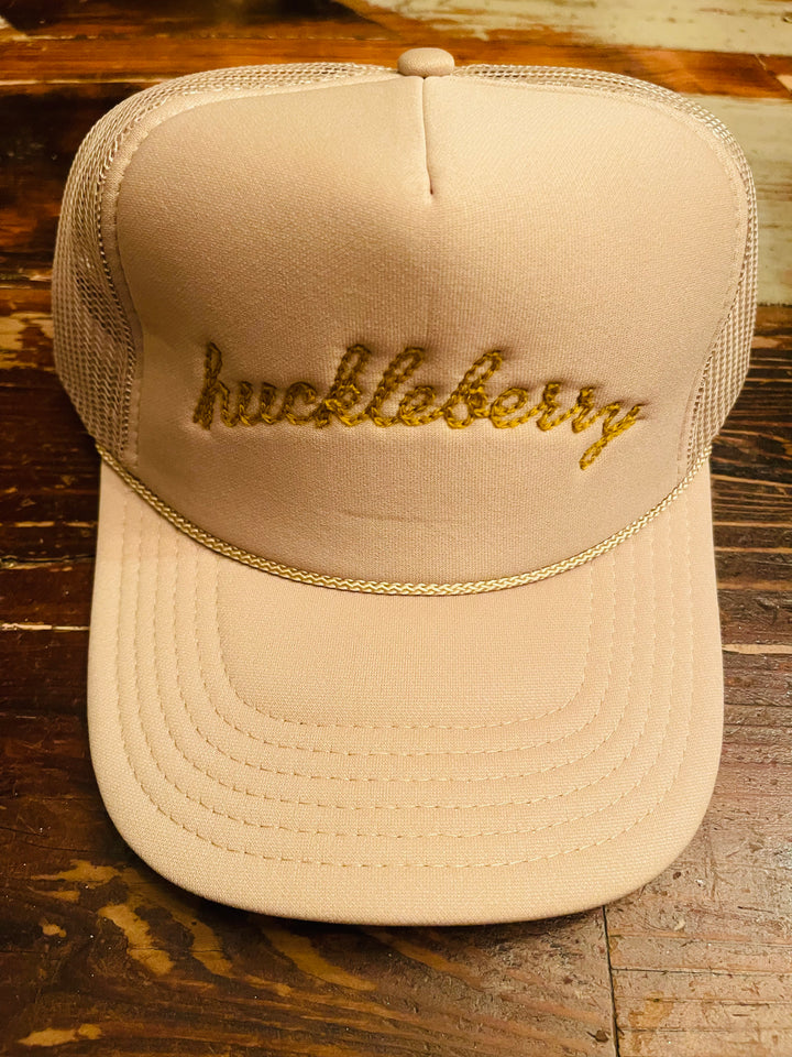 HUCKLEBERRY CHAINSTITCH TRUCKER HAT