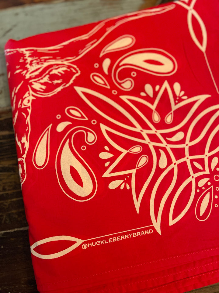 LONGHORN BANDANA
