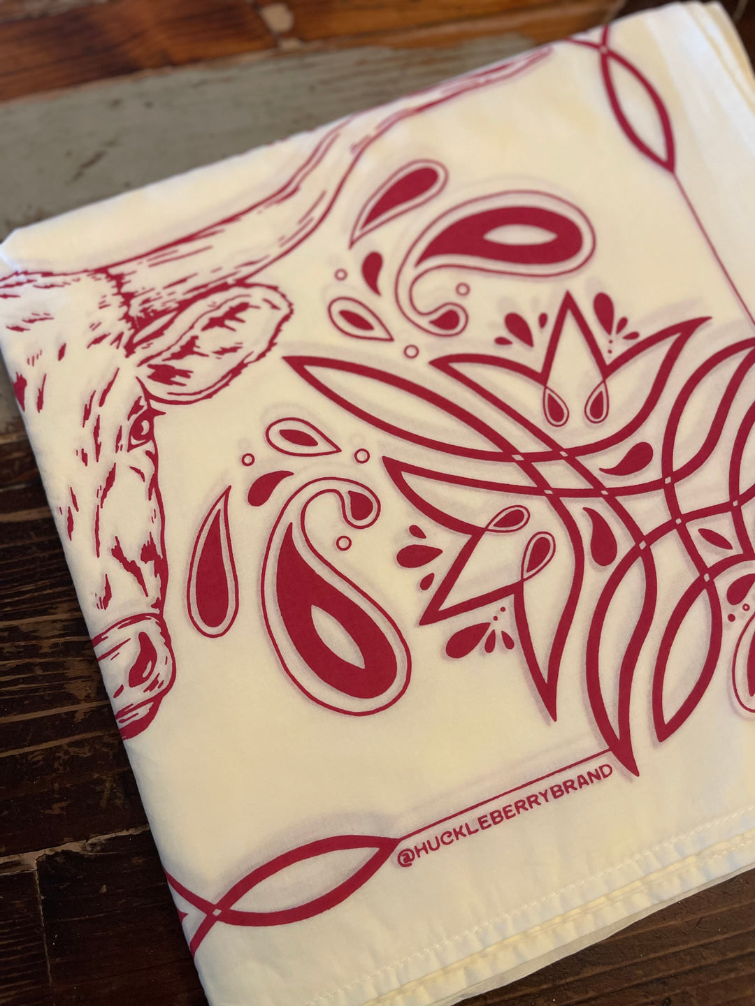 LONGHORN BANDANA