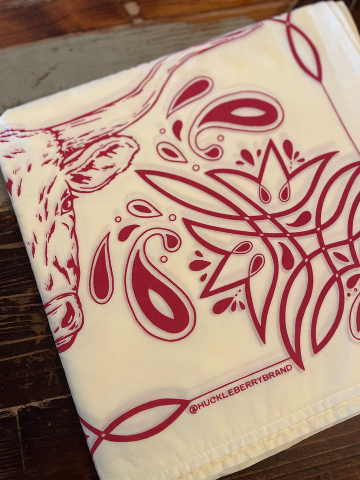 LONGHORN BANDANA
