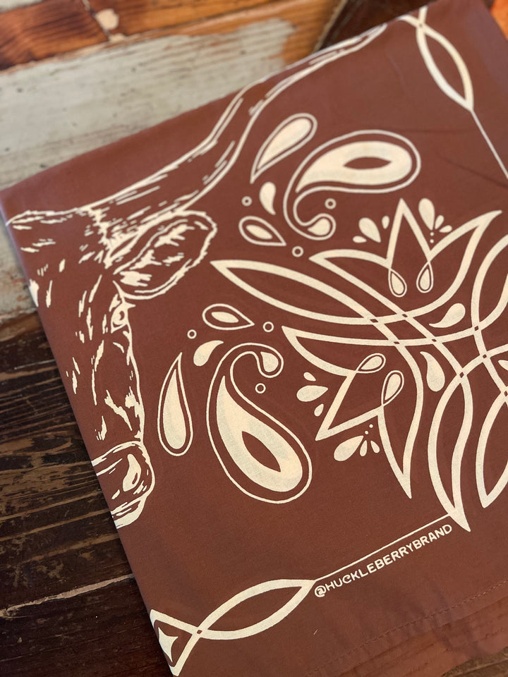 LONGHORN BANDANA