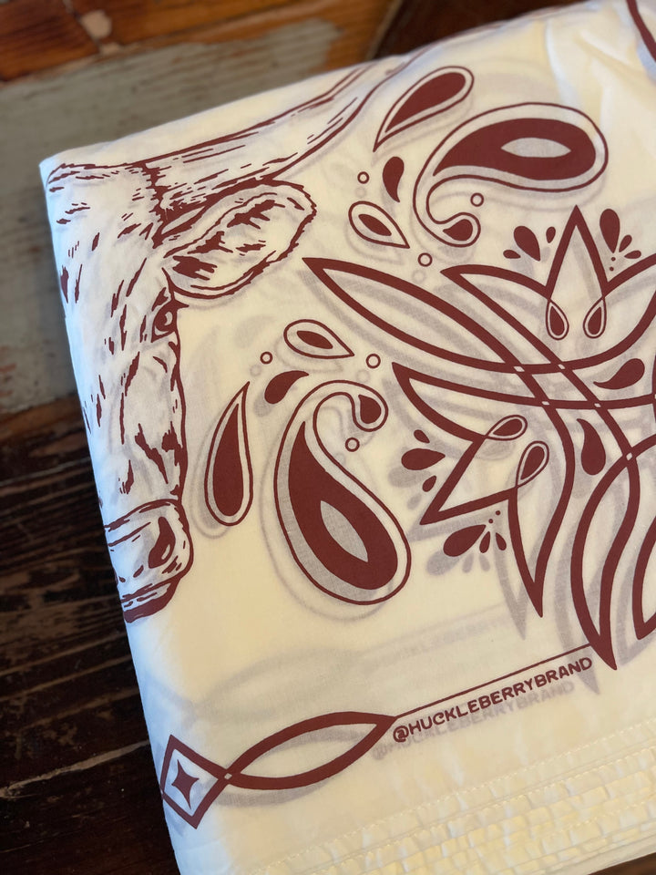 LONGHORN BANDANA