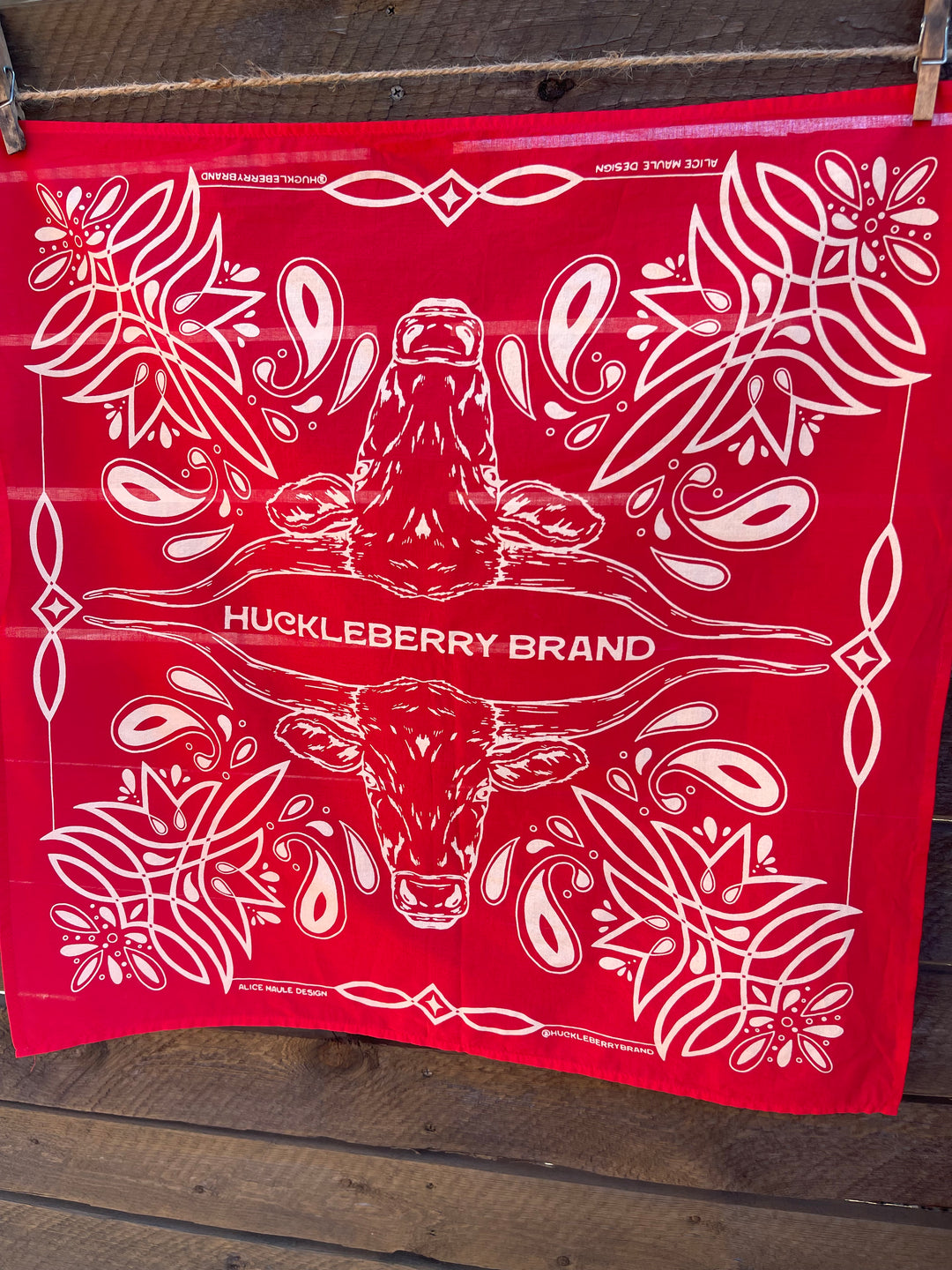 LONGHORN BANDANA