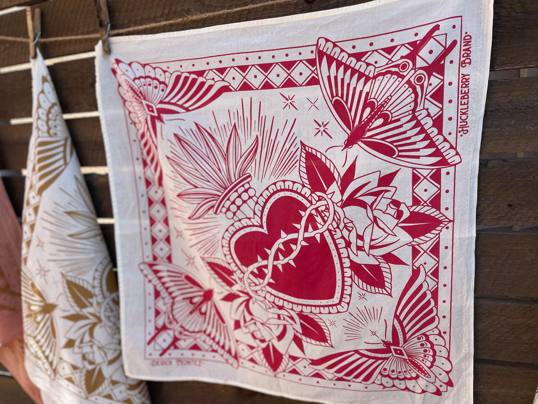 DERICK MONTEZ SACRED HEART BANDANA