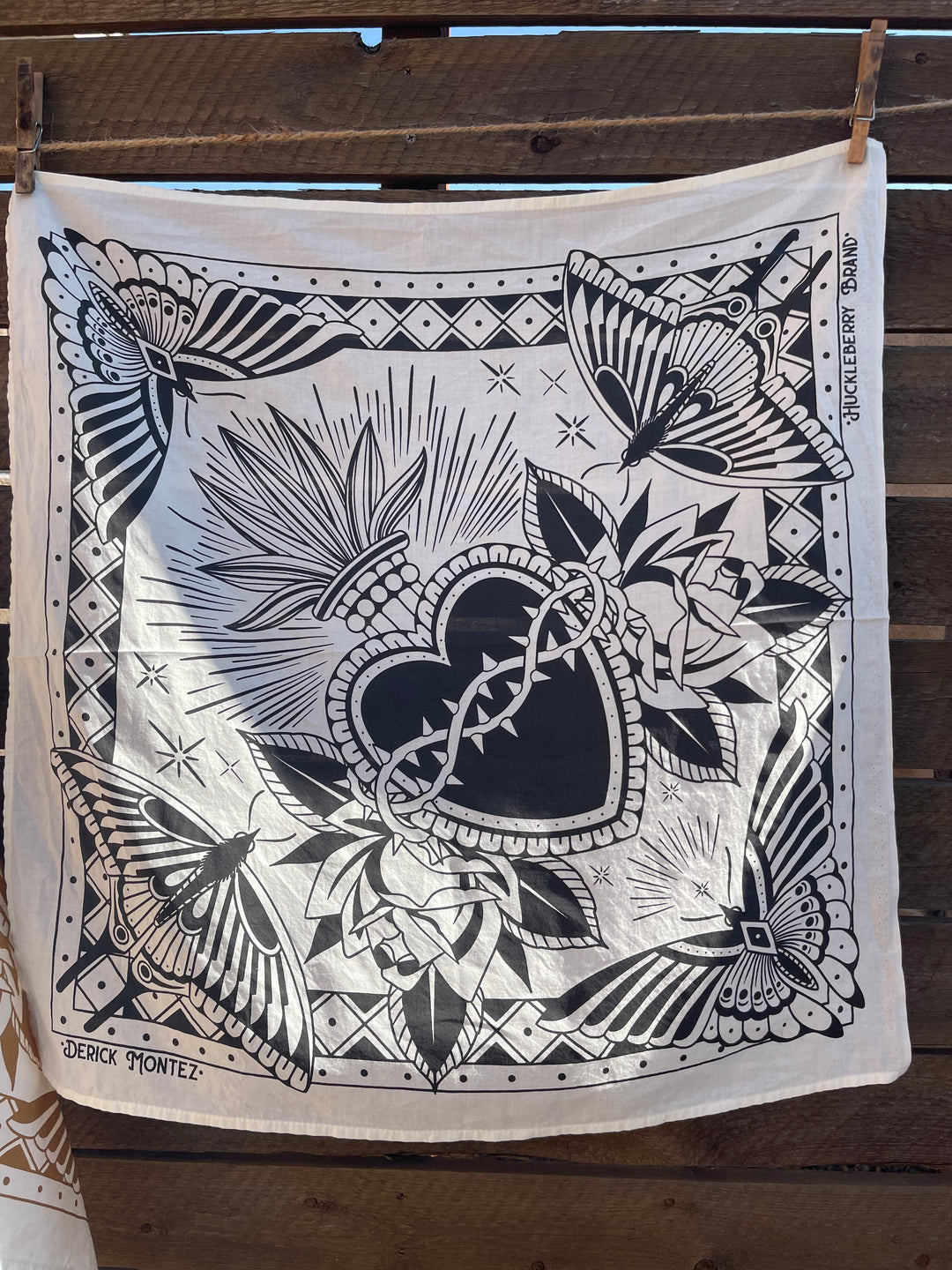 DERICK MONTEZ SACRED HEART BANDANA