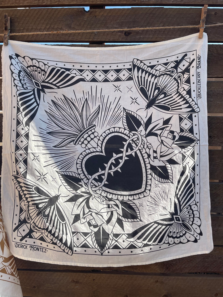 DERICK MONTEZ SACRED HEART BANDANA