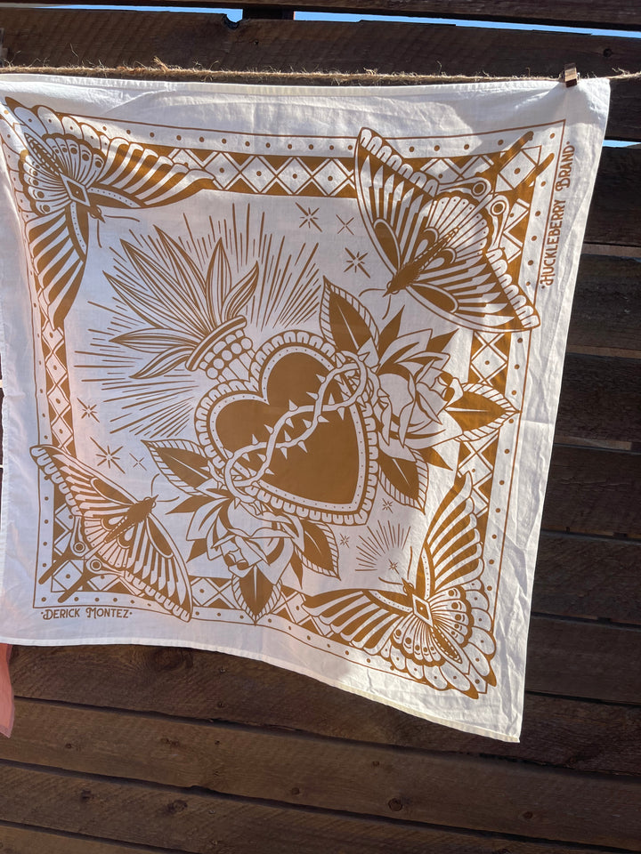 DERICK MONTEZ SACRED HEART BANDANA
