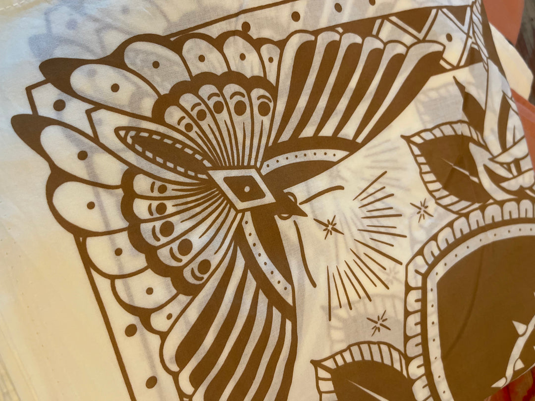 DERICK MONTEZ SACRED HEART BANDANA