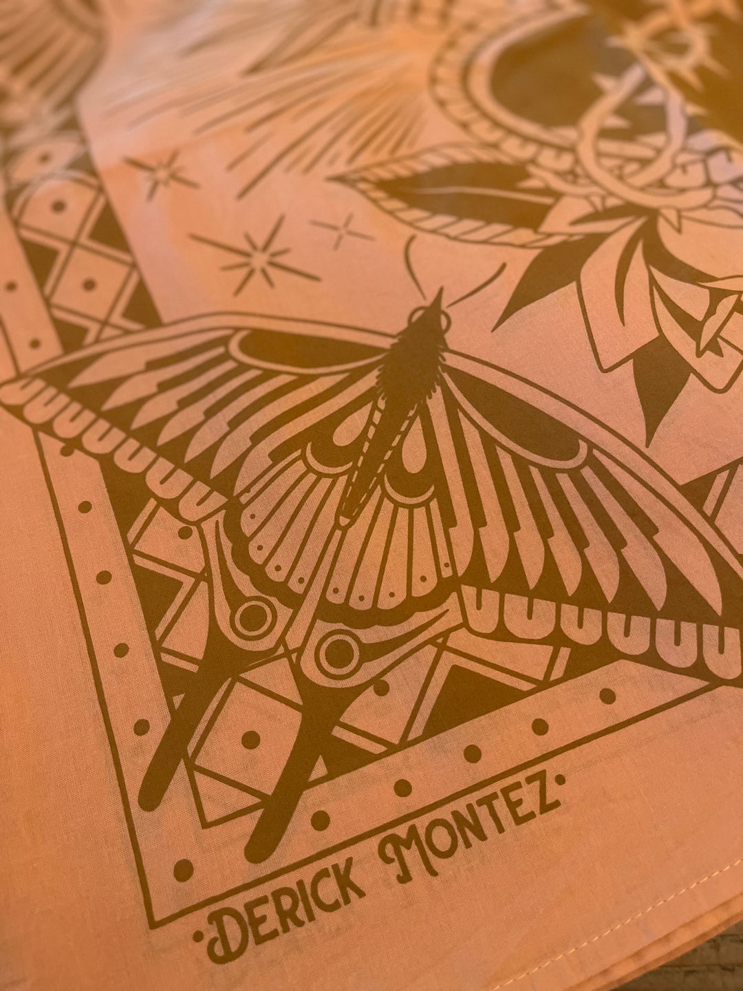 DERICK MONTEZ SACRED HEART BANDANA