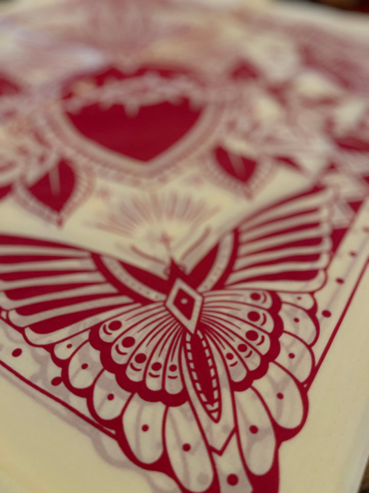 DERICK MONTEZ SACRED HEART BANDANA