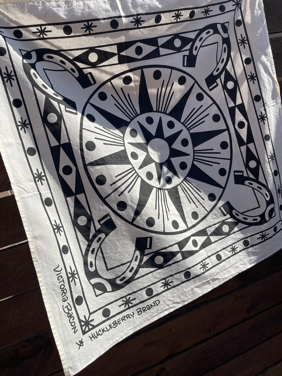 BACON HORSESHOE BANDANA