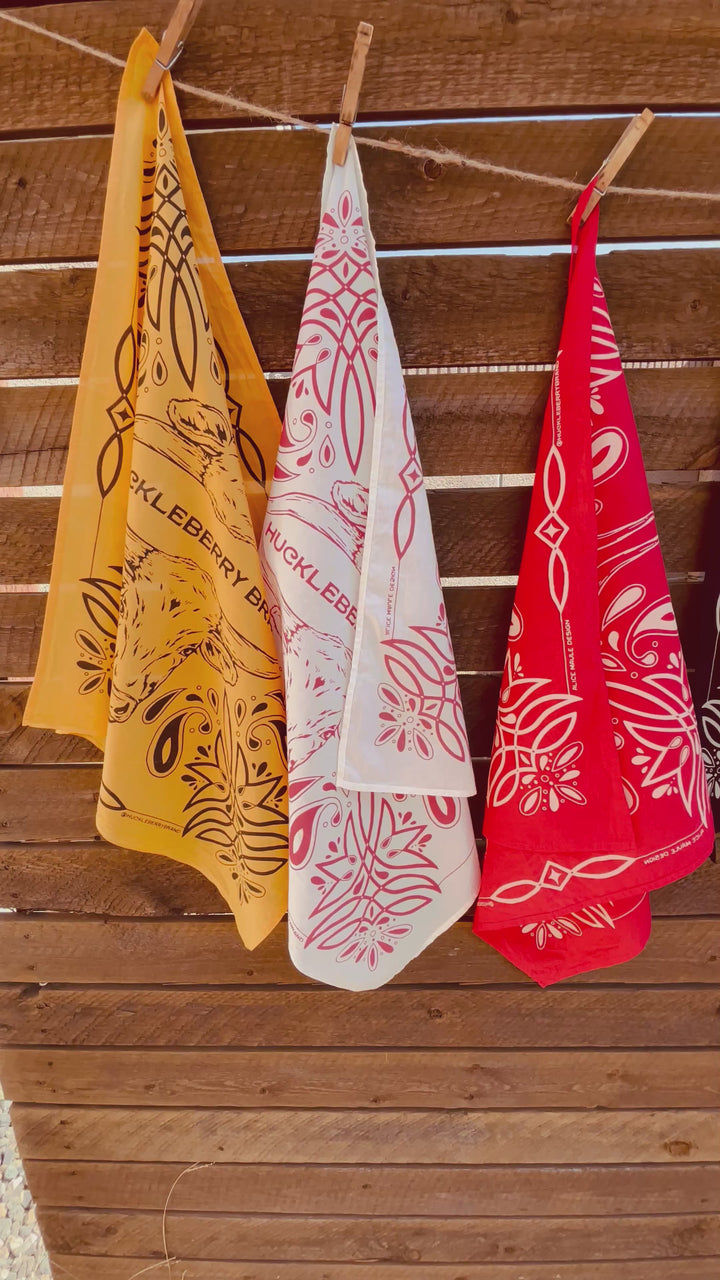 LONGHORN BANDANA