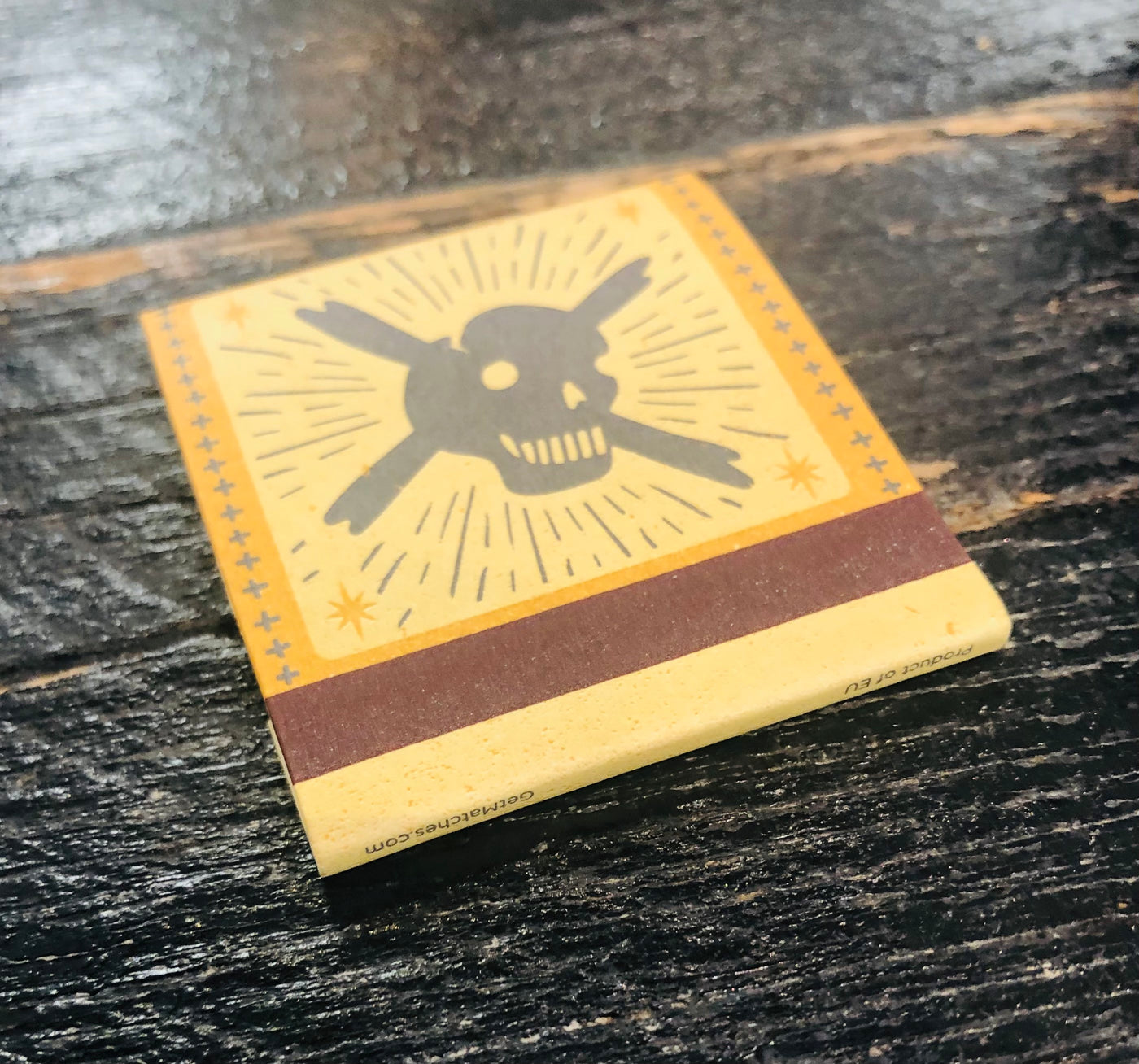 IM YOUR HUCKLEBERRY MATCHBOOK